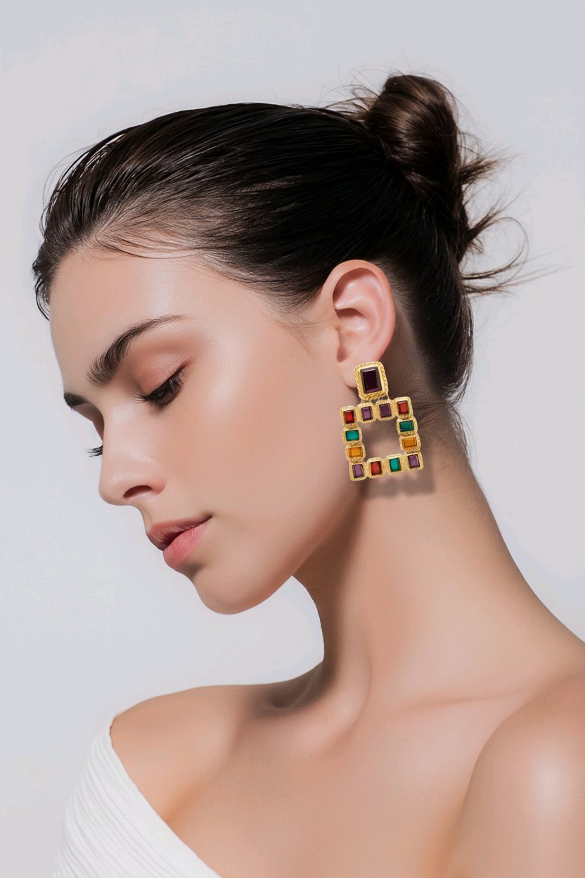 Pendientes geométricos cuadrados, Zozana