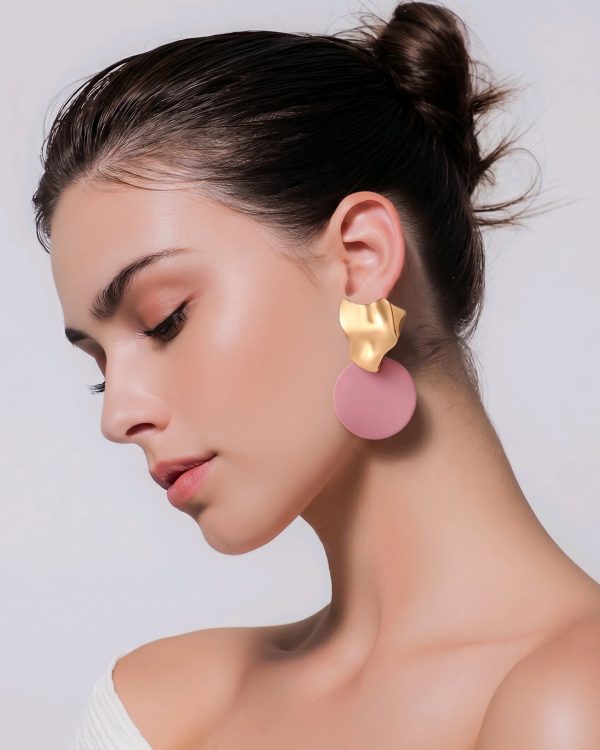 Pendientes geométricos acrílicos, Zoey