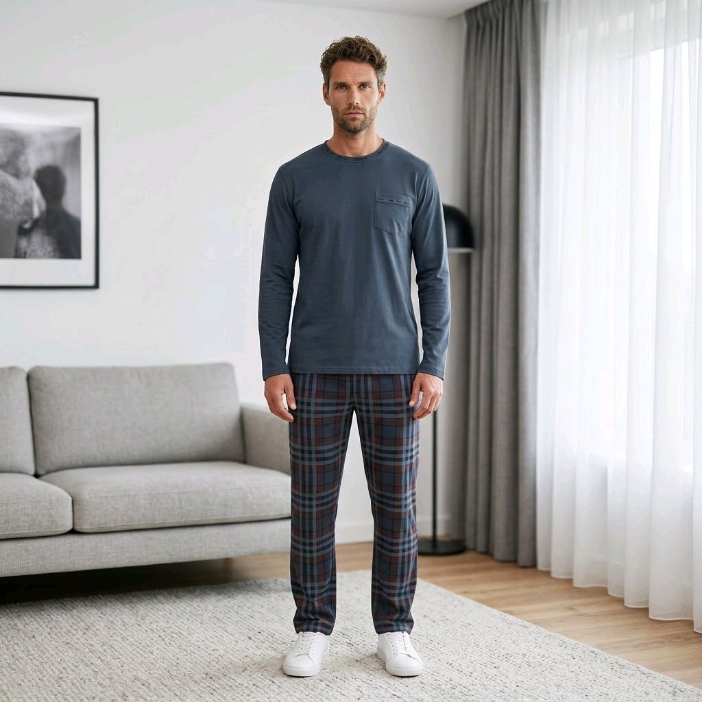 Pijama de rayas