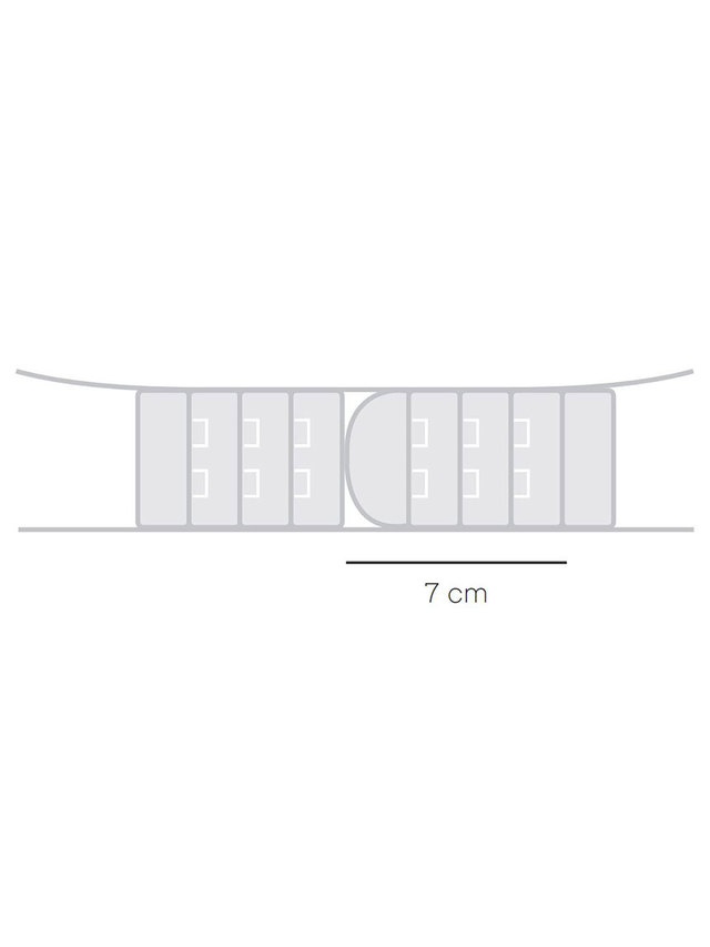 Extensor,set de 3 extensores para sujetador de 2 corchetes (estrecho) - Imagen 6
