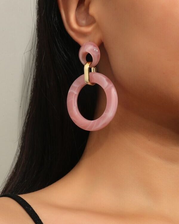 Pendientes geométricos redondos, Verita