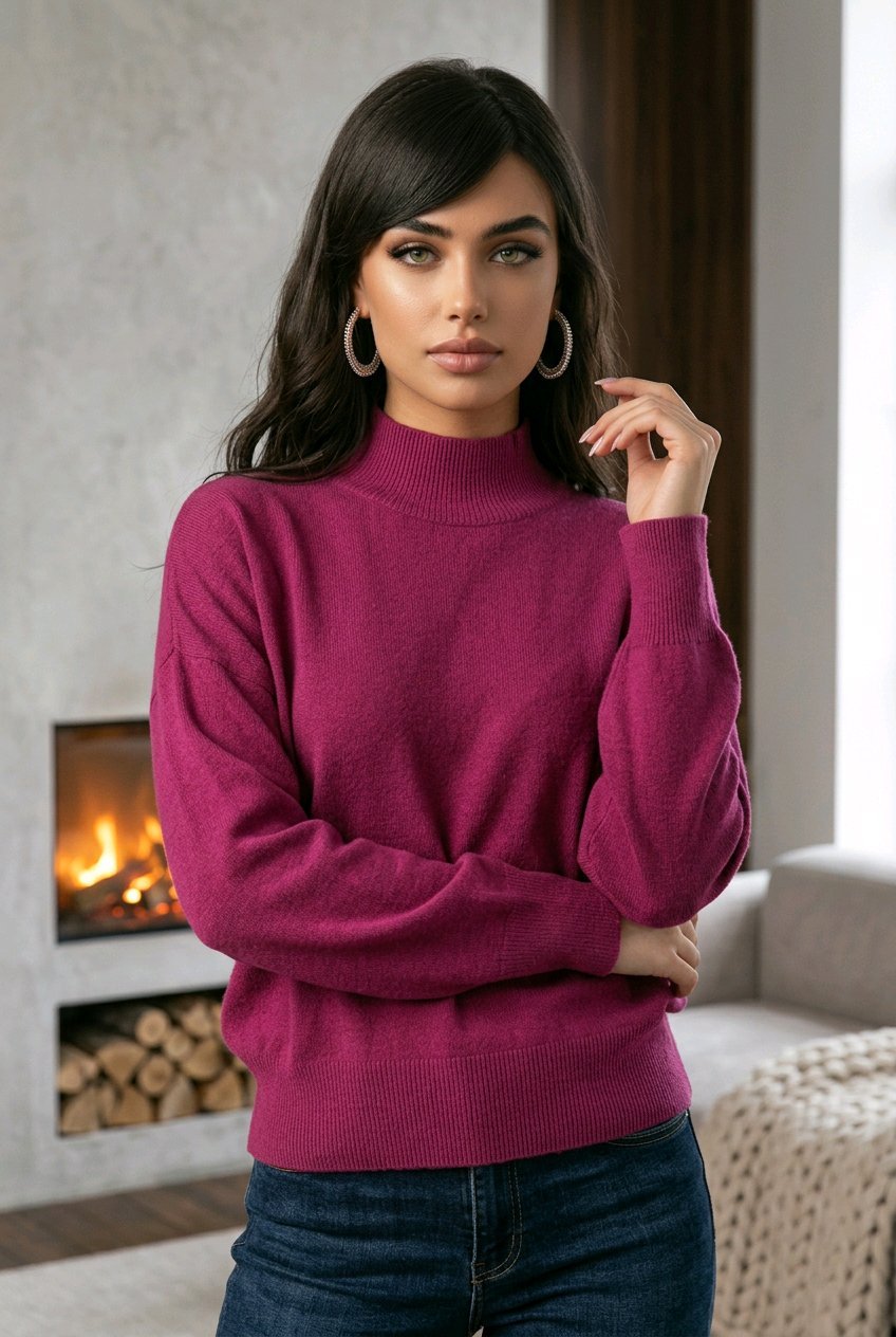 Jersey de cuello alto - Imagen 8