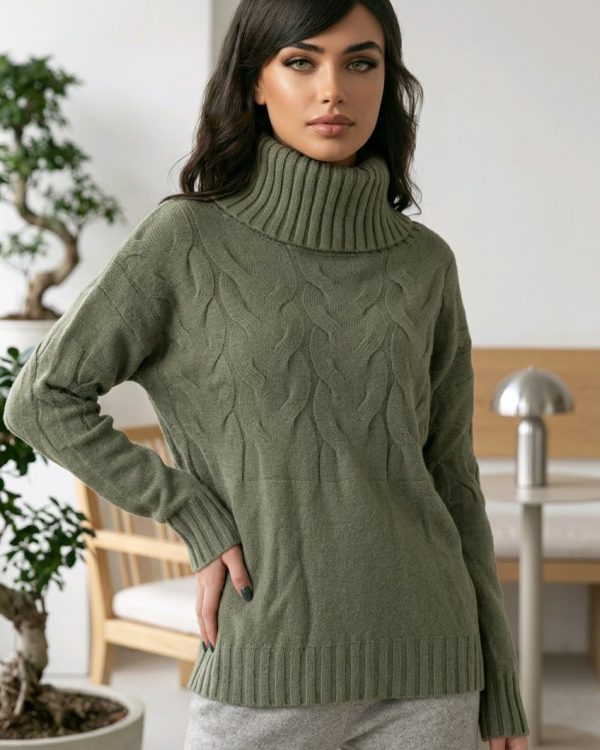 Jersey de cuello alto