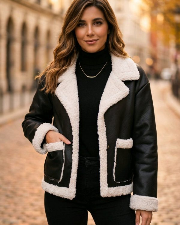 Chaqueta símil cuero