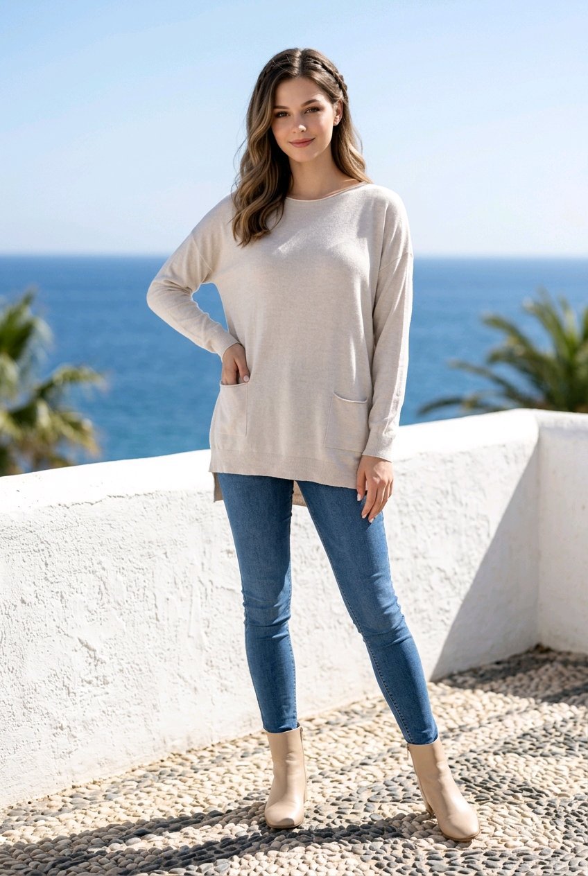 Jersey con bolsillos