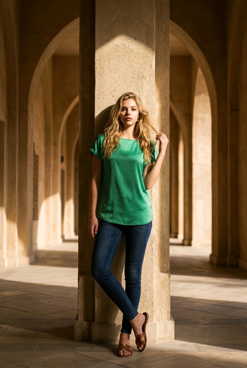 Blusa de satén - Imagen 2