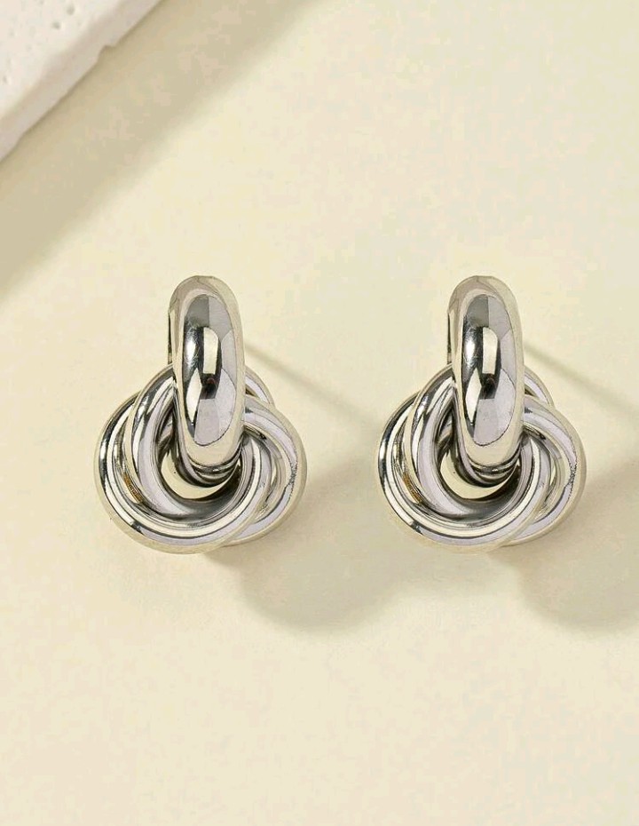 Pendientes diseño geométrico, Olga - Imagen 5