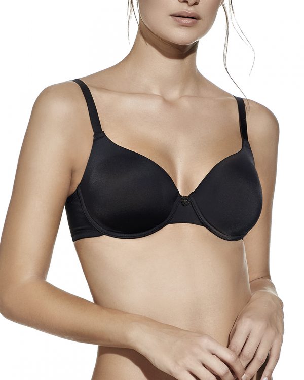 Sujetador microfibra con aros y relleno, copa C